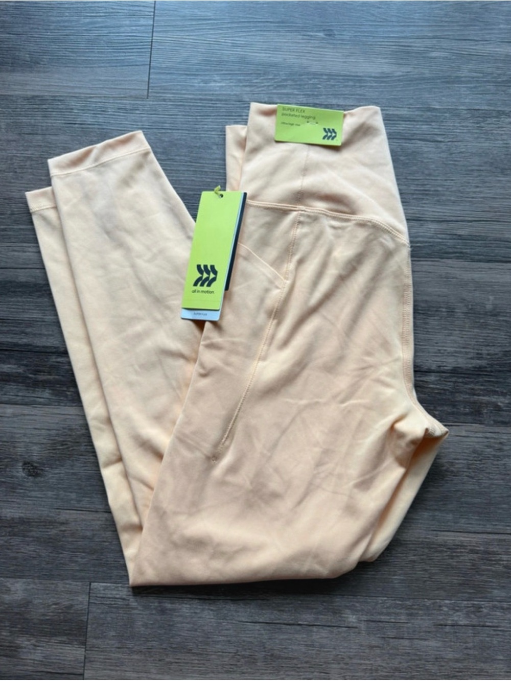 all in motion Peach High-Rise Leggings